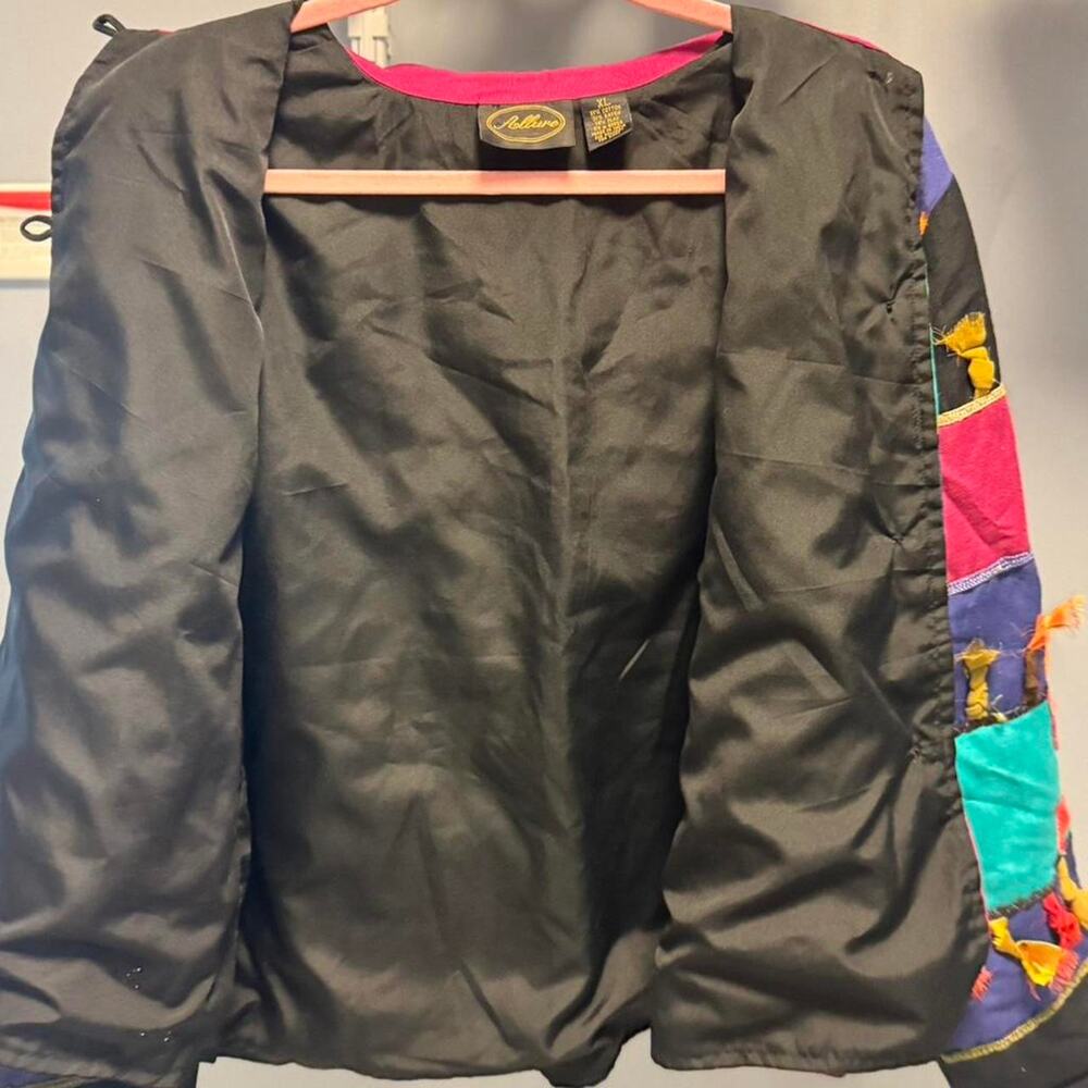 Allure multicoloured patchwork jacket - Picture 3 of 4